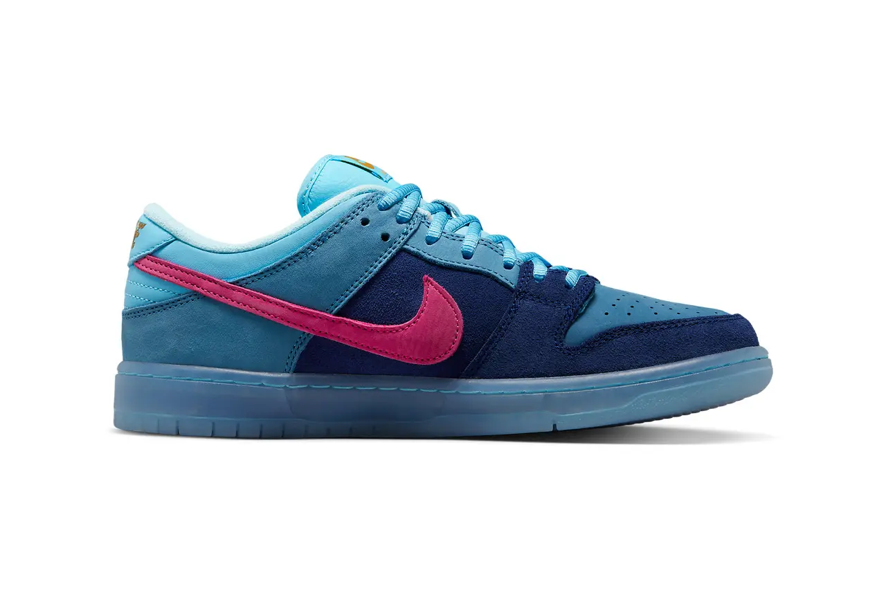 В сети официальные изображения кроссовок Run the Jewels x Nike SB Dunk Low