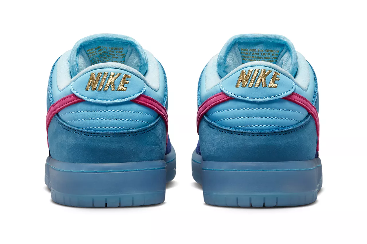 В сети официальные изображения кроссовок Run the Jewels x Nike SB Dunk Low