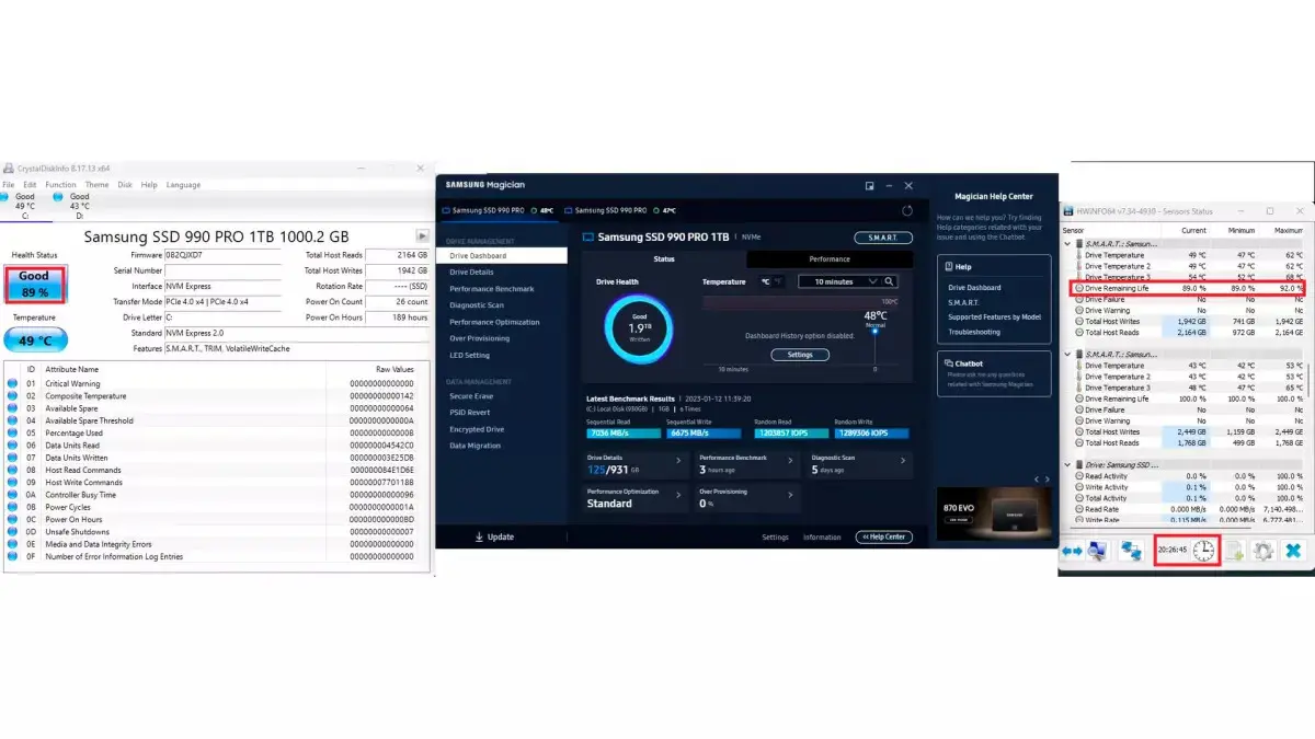 Новые SSD Samsung 990 Pro слишком быстро умирают