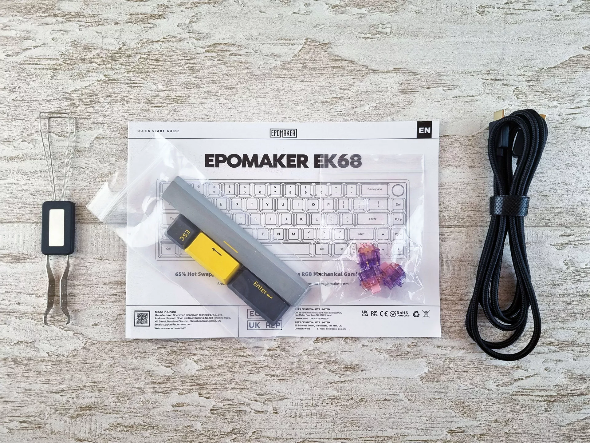 Тест-драйв геймерской механической клавиатуры EPOMAKER EK68