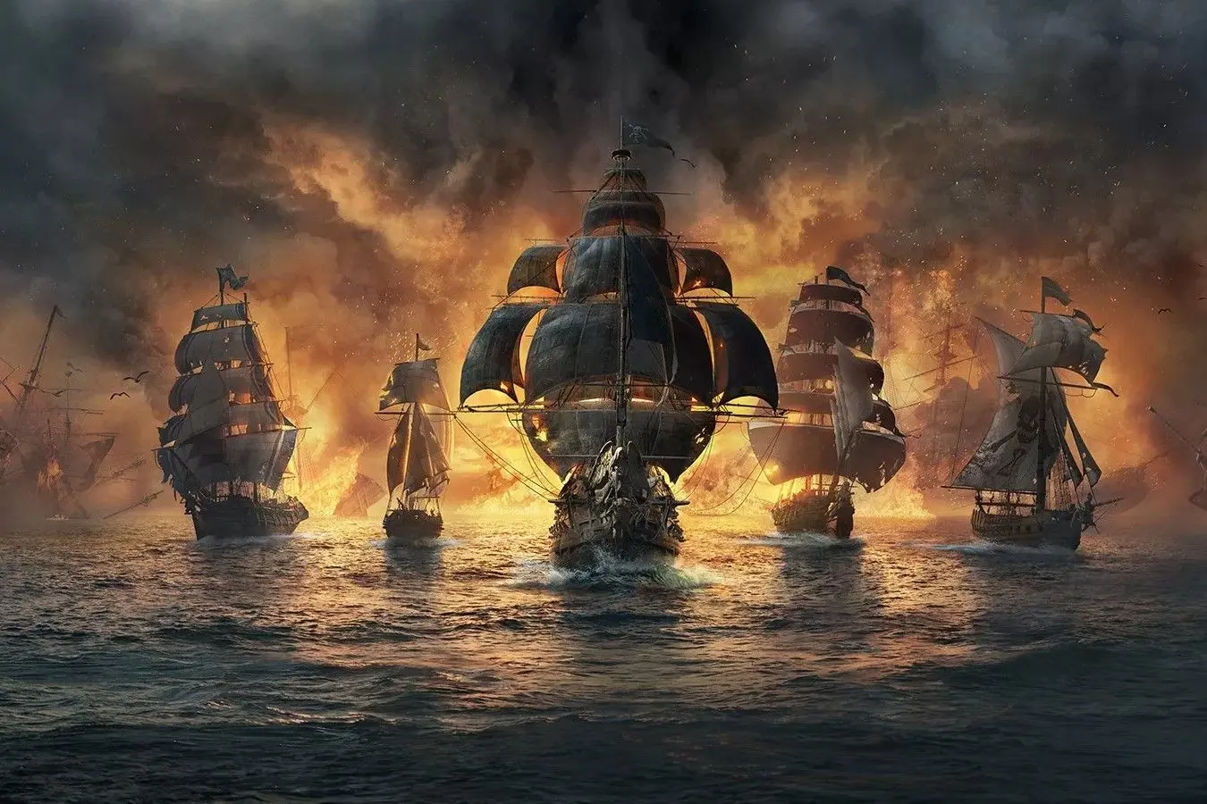 Ubisoft показала игровой процесс Skull and Bones во время трансляции