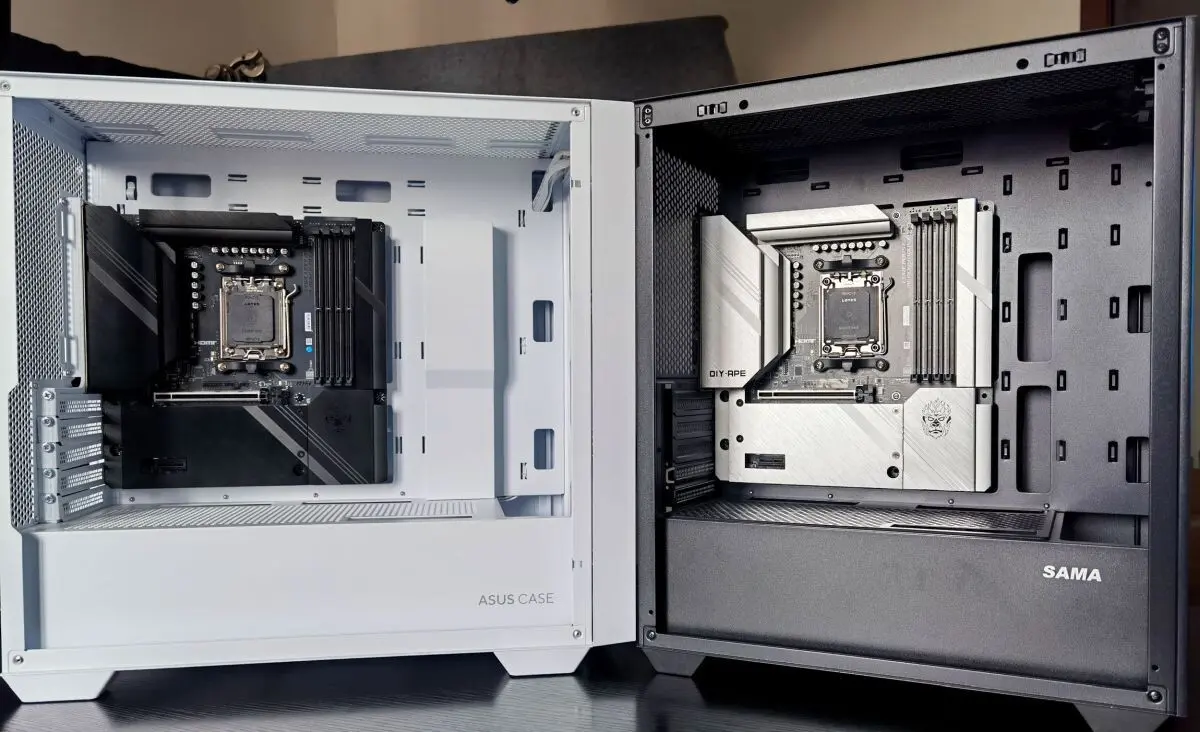MSI работает над материнской платой с коннекторами на оборотной стороне