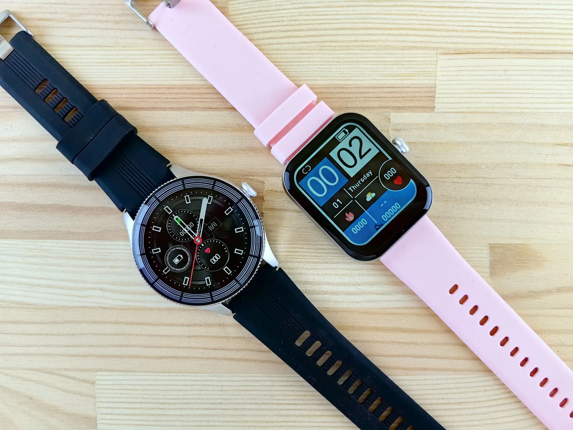 Обзор смарт-часов HIPER IOT Watch GTR Black и IOT Watch Active Rose