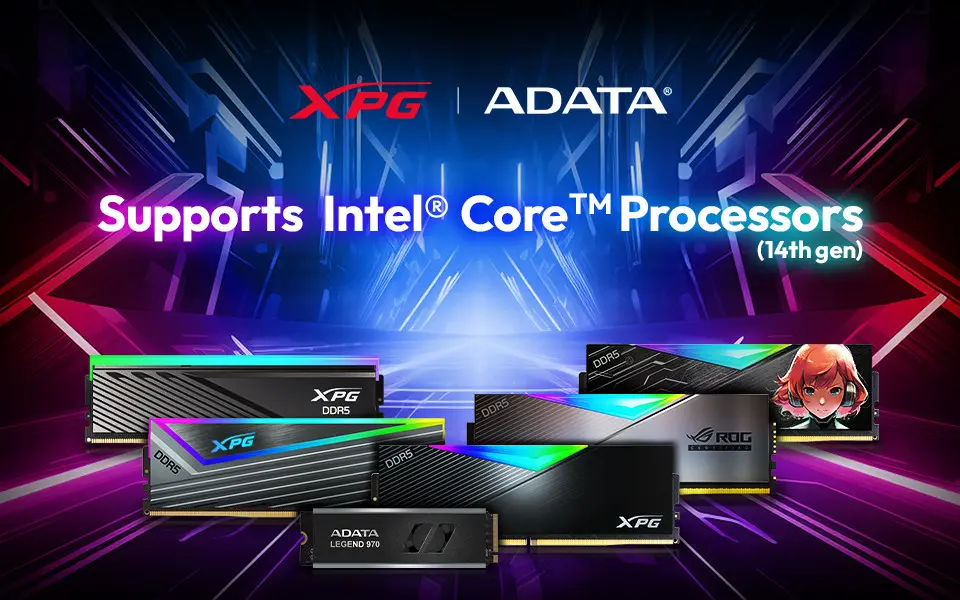 У ADATA появились новые модули DDR5 XPG с частотой до 8400MT/с