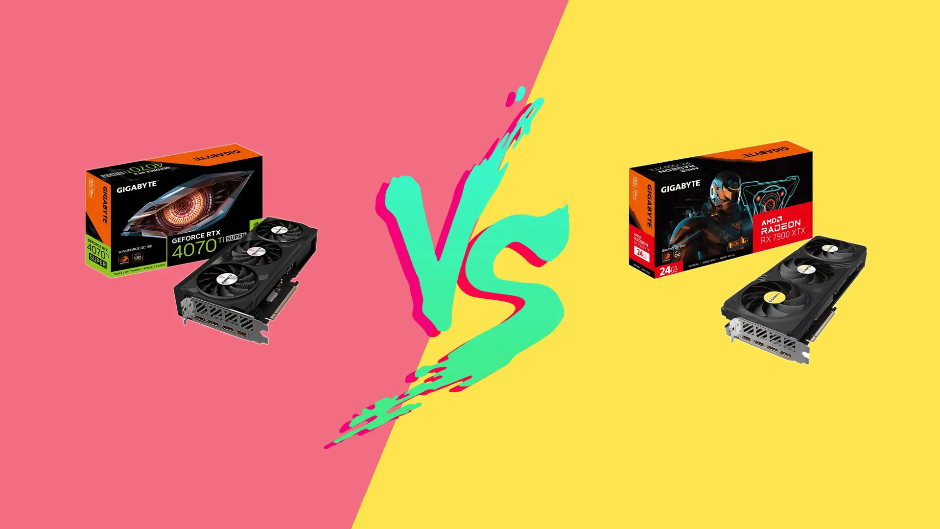 Битва видеокарт: NVIDIA RTX 4070 Ti Super против AMD Radeon RX 7900 XTX