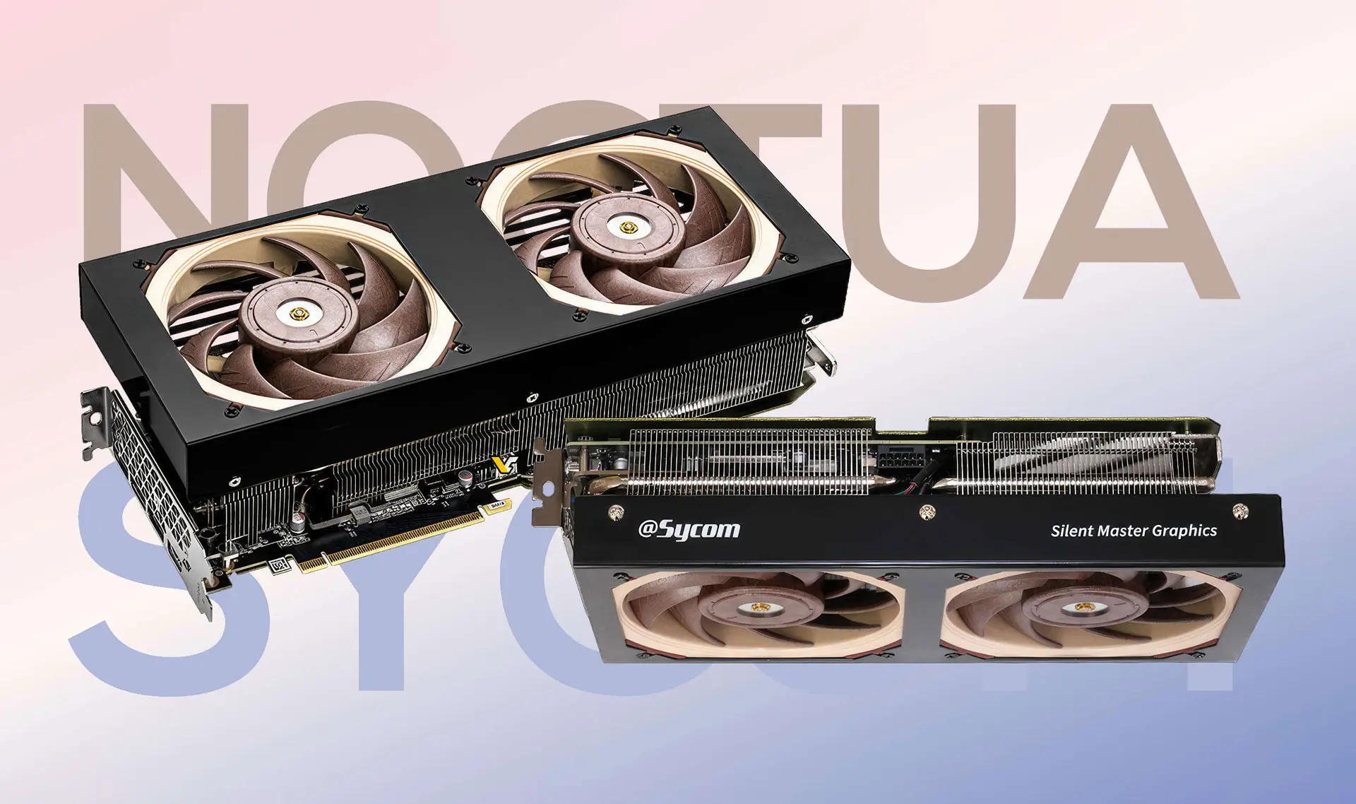 Видеокарт GeForce RTX 4070 Super от Sycom появилась с охлаждением Noctua