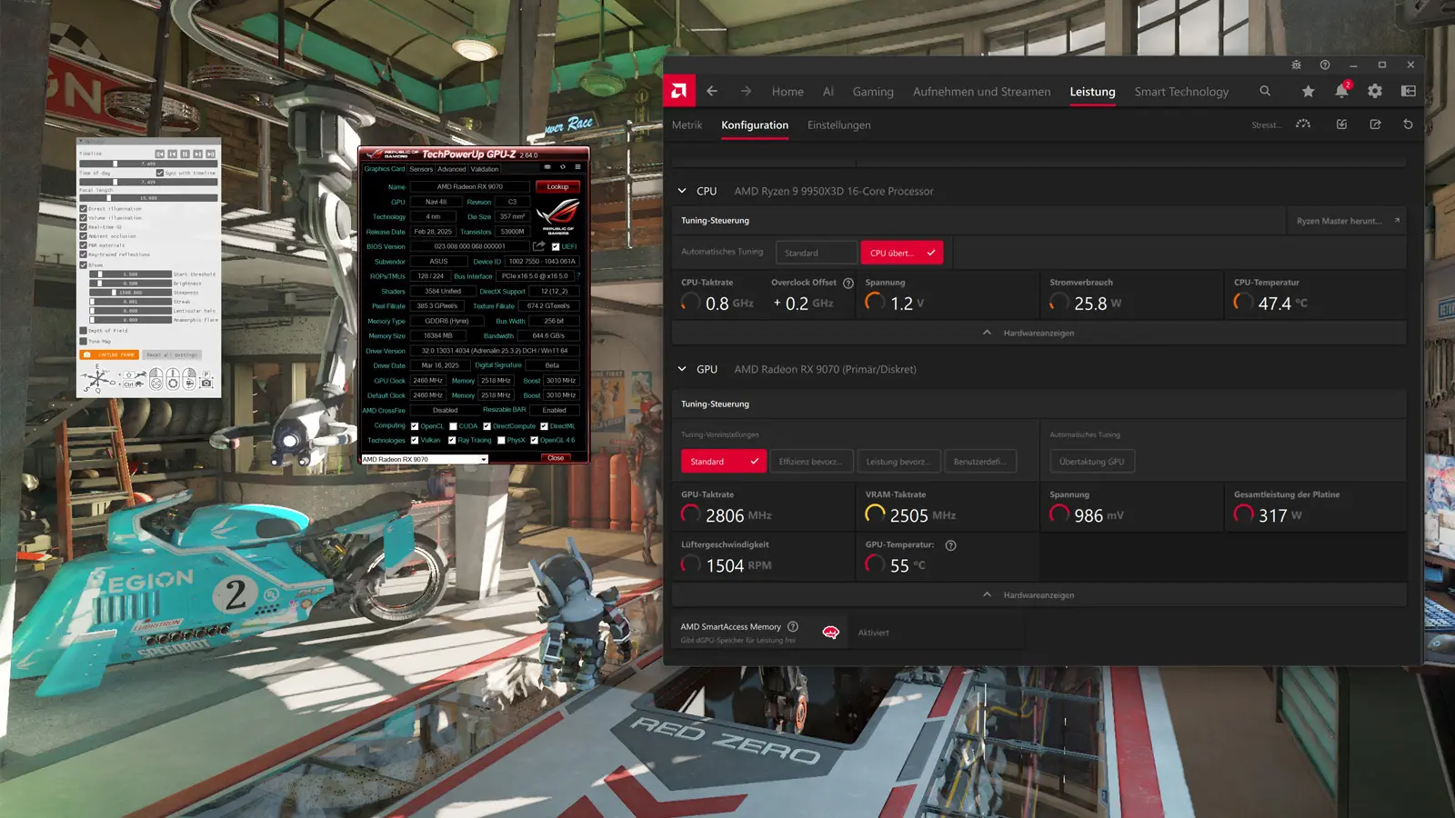 AMD RX 9070 с прошивкой XT: разгон, частоты и риски модификации