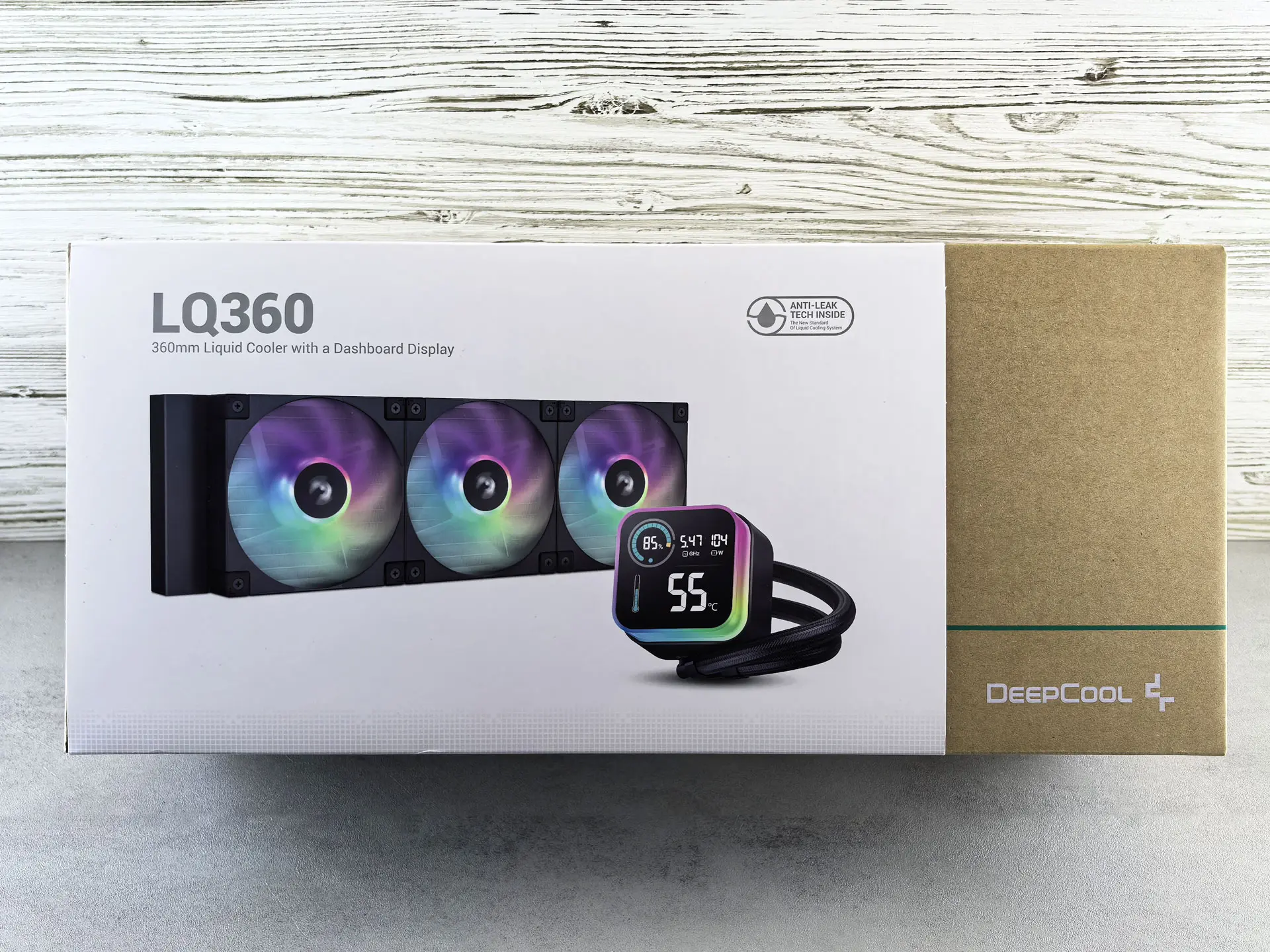 Обзор системы жидкостного охлаждения DeepCool LQ360
