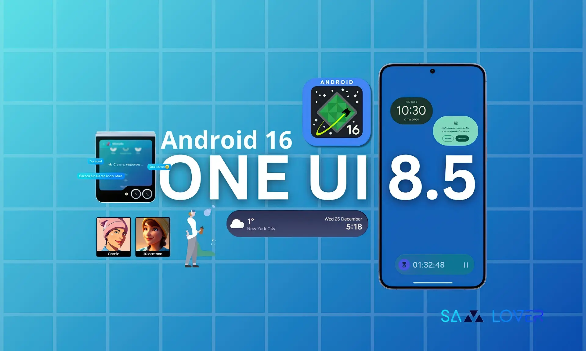 Samsung работает над One UI 8 и 8.5: первые подробности