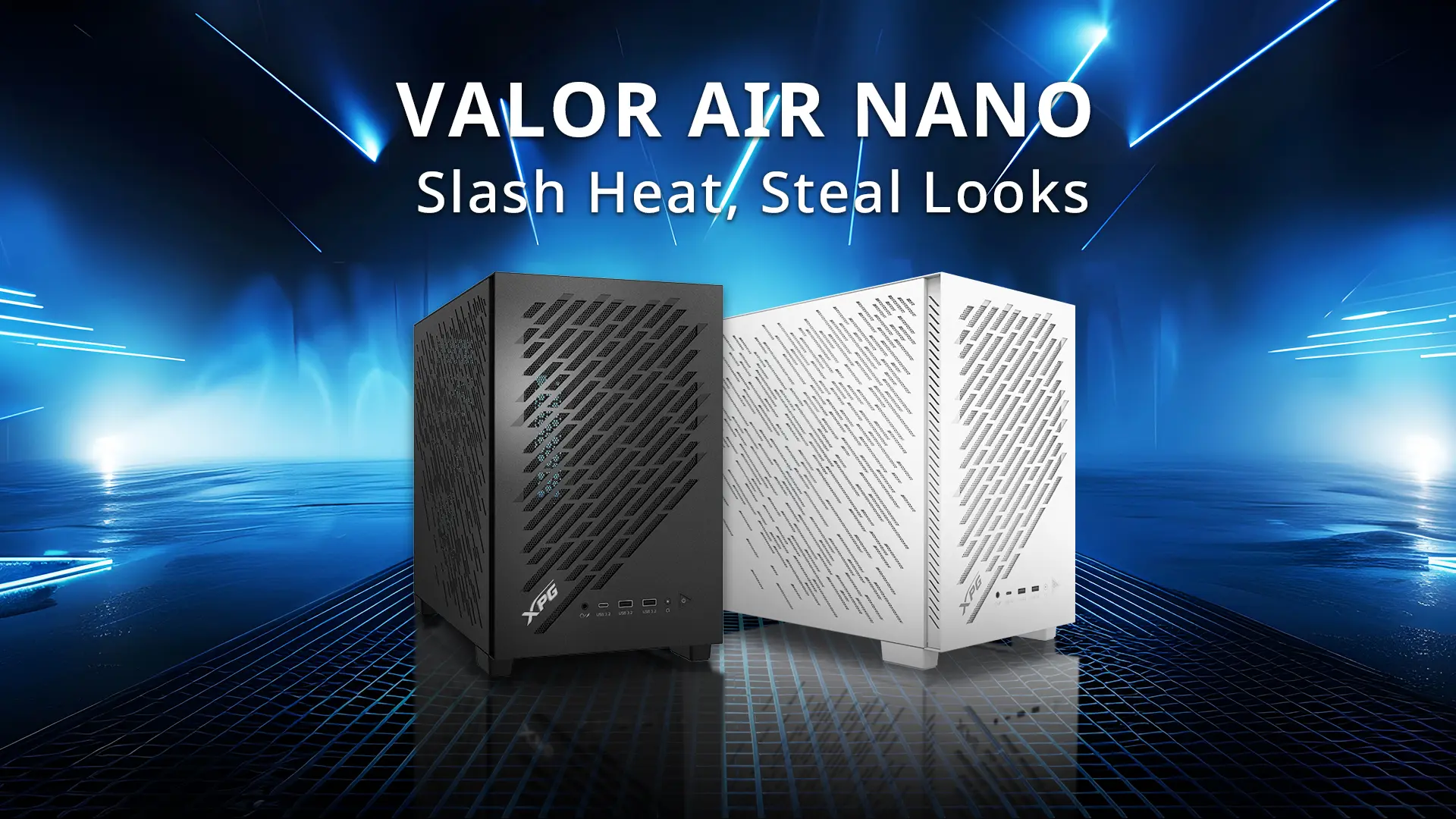 XPG анонсировала компактные корпуса VALOR NANO и SFX-блоки питания PYMCORE