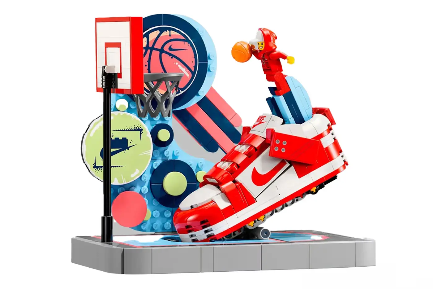 Коллаборация LEGO и Nike продолжается: анонсированы два новых баскетбольных набора