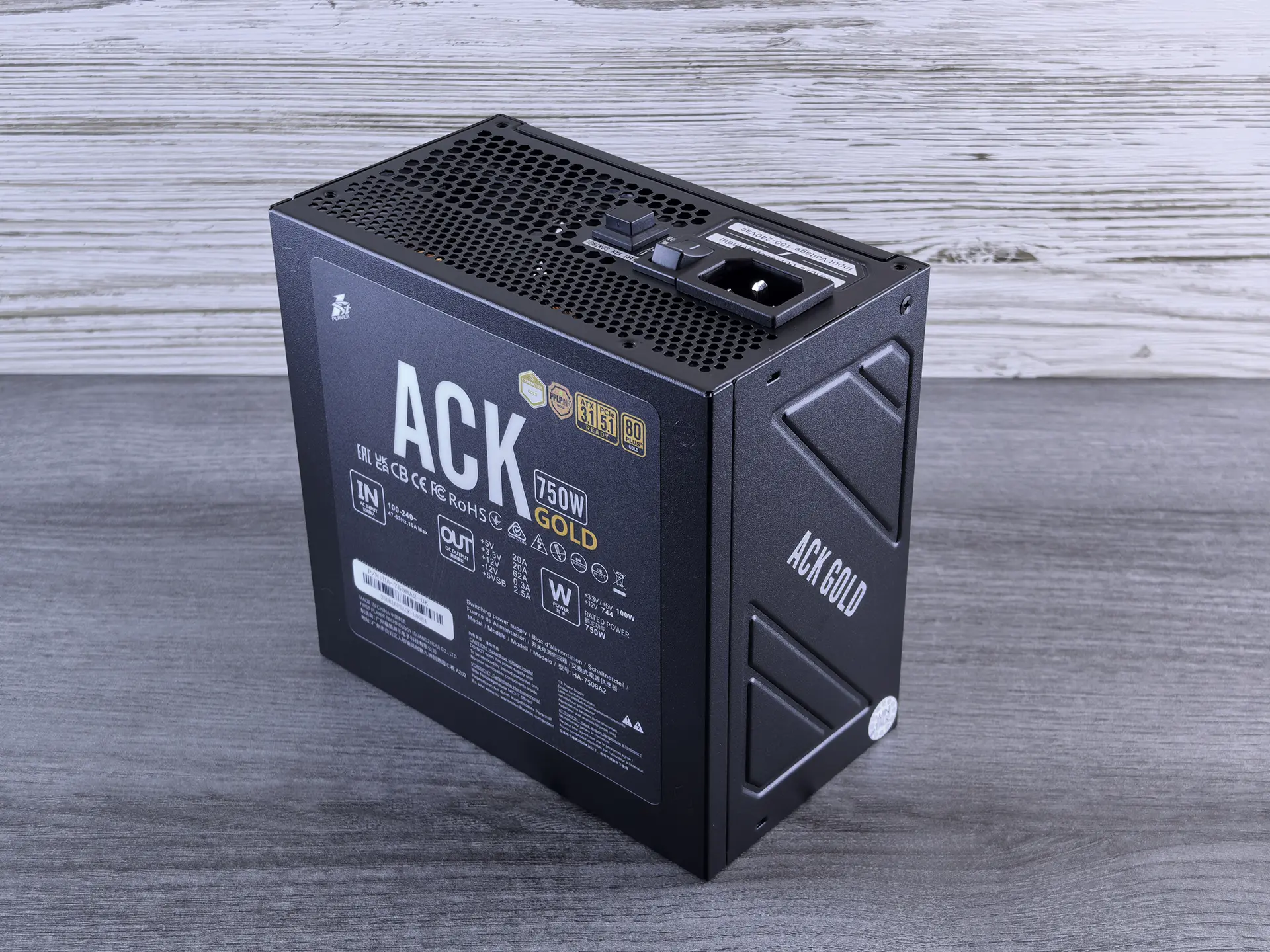Обзор 1STPLAYER ACK 750W GOLD: модульный ATX 3.1 для RTX, но есть нюанс в тестах напряжения