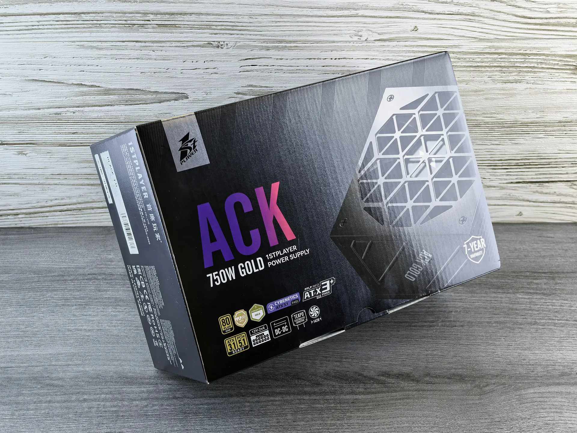 1STPLAYER ACK 750W GOLD: обзор, характеристики, тесты. Модульный ATX 3.1, 450 Вт 12V-2×6. Особенность стабилизации линии +5V