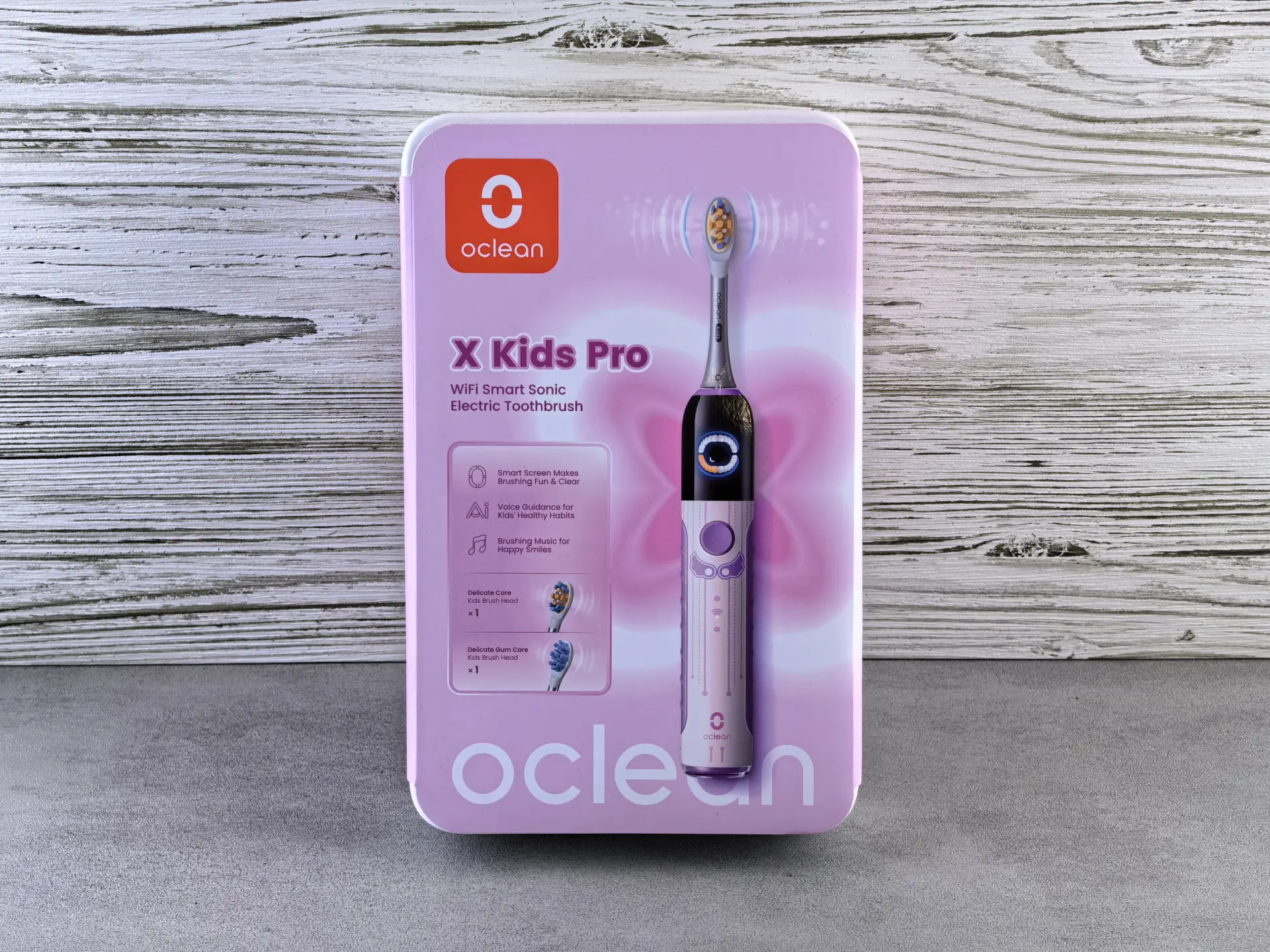 Обзор детской умной электрической зубной щётки Oclean X Kids Pro