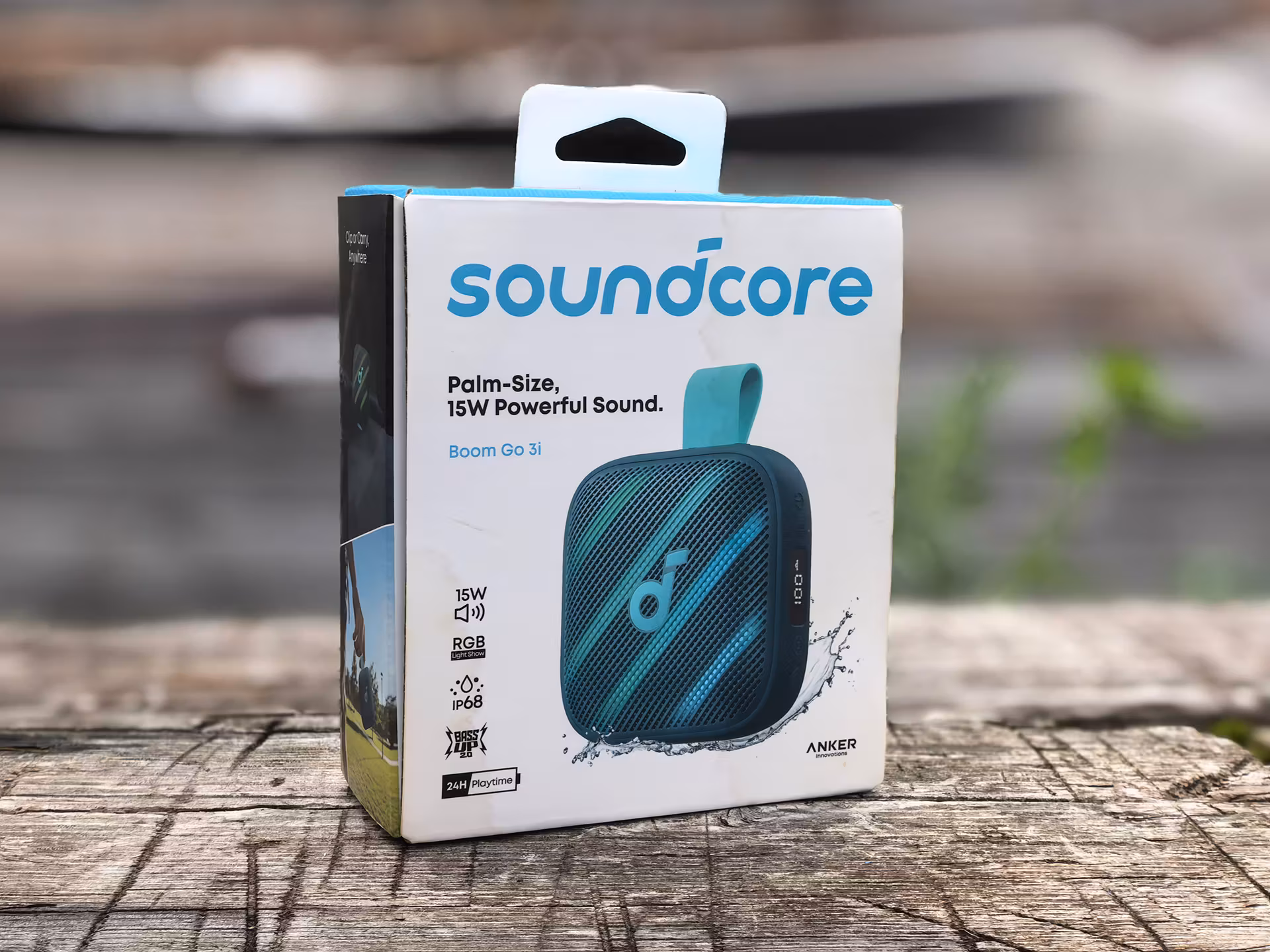 Обзор Soundcore Boom Go 3i: компактной, но громкой колонки с сутками автономности и полосатой подсветкой
