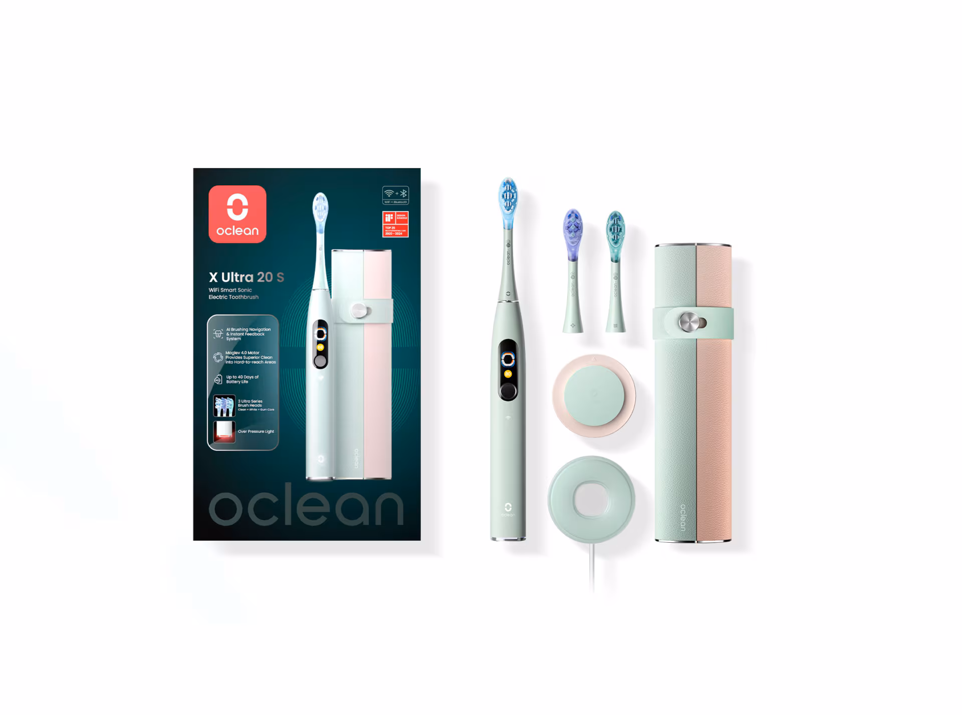 Электрическая зубная щётка Oclean X Ultra 20 Set