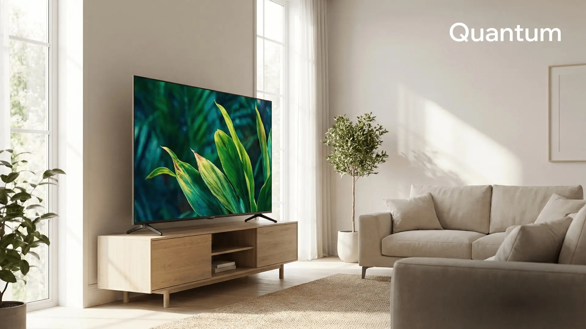 Бренд Quantum Technologies пришёл в Россию. QLED, Google TV и HDMI 2.1 в новых телевизорах для России
