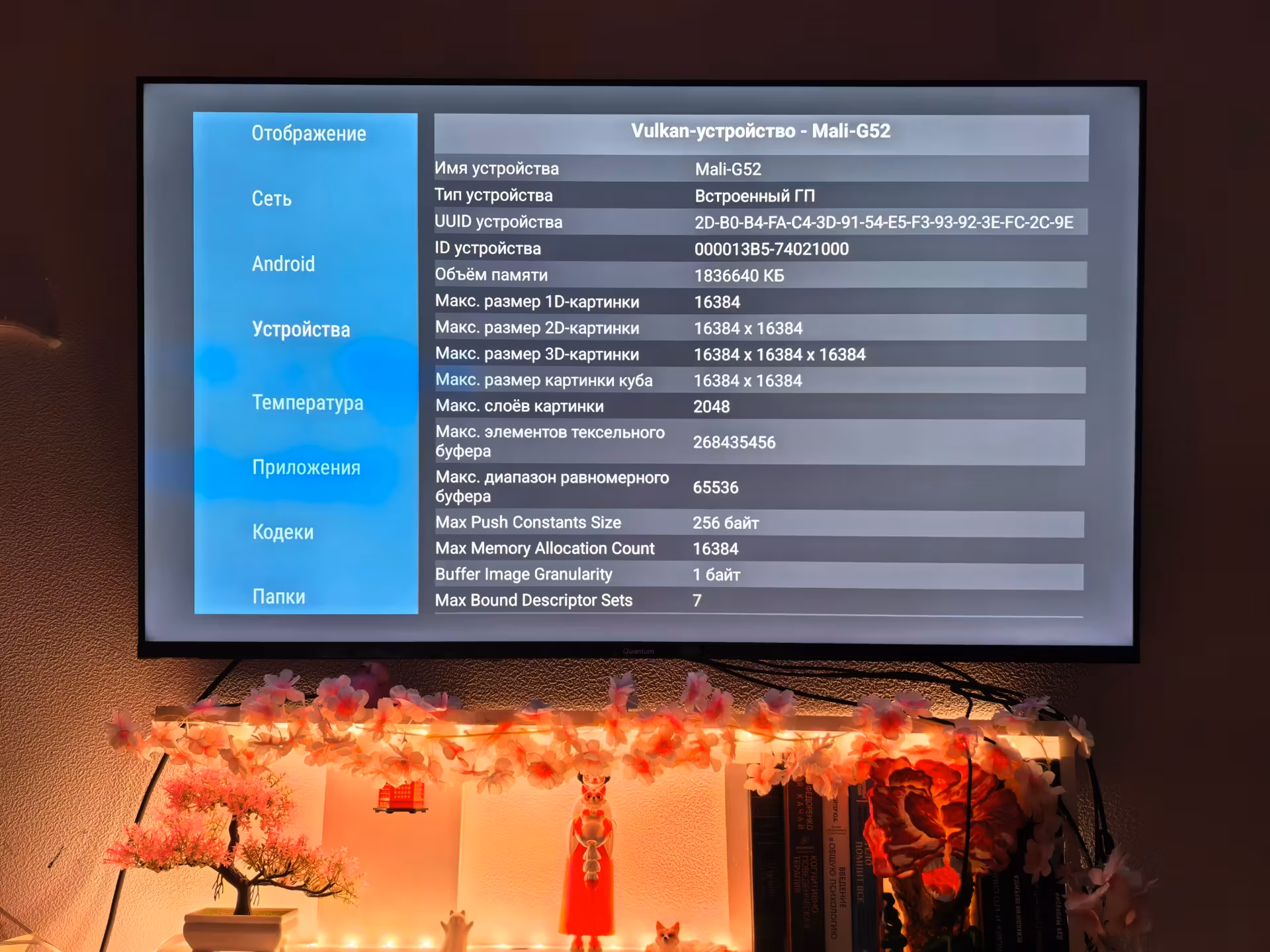 Диагностика в AIDA64 раскрыла приятные сюрпризы: платформу от Changhong на чипе MediaTek MT5896, свежий Android 14 и почти 23 ГБ свободной памяти