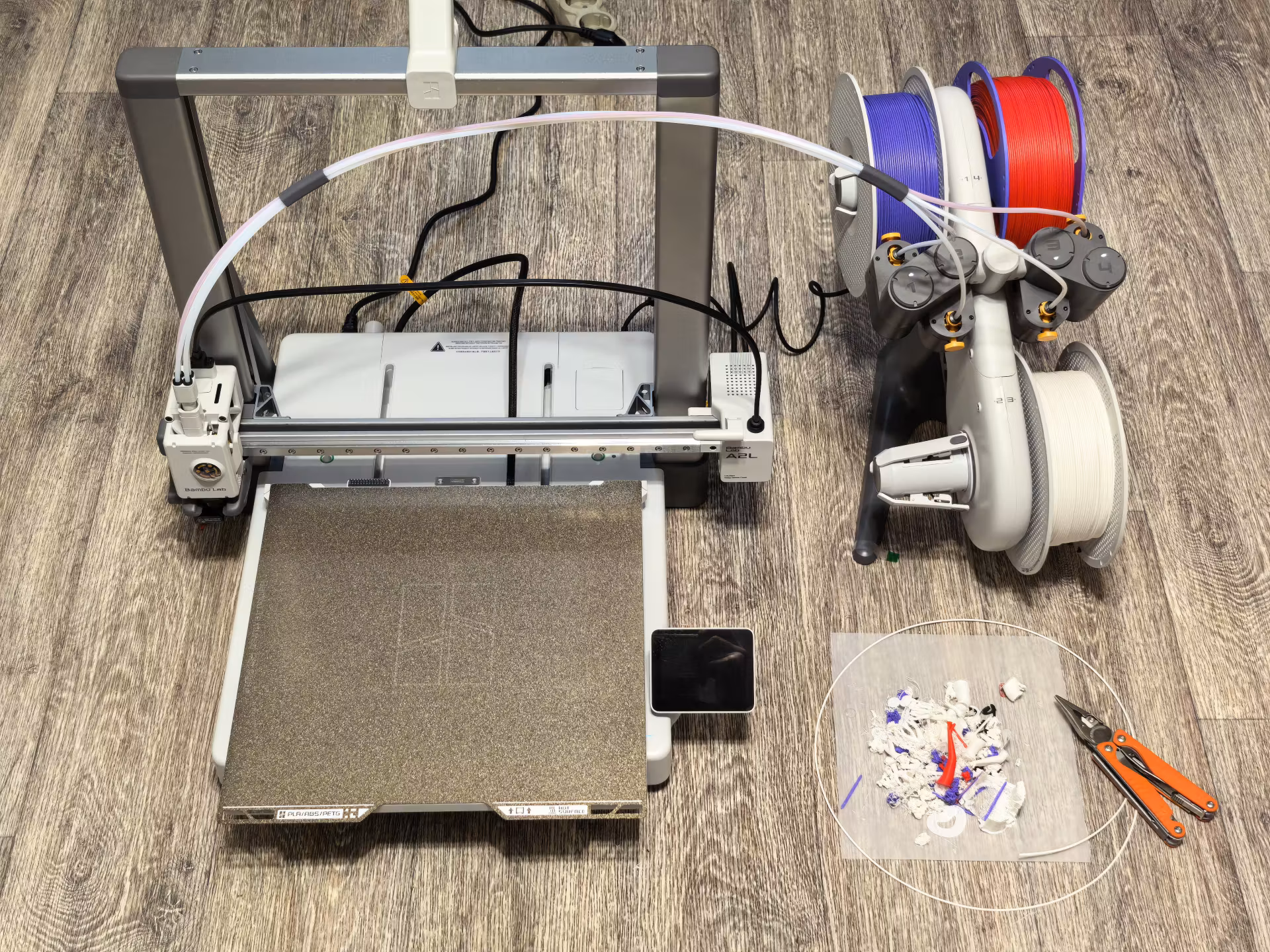 Обзор Bambu Lab A2L Combo — крупноформатный 3D-принтер с адаптивной компенсацией вибраций