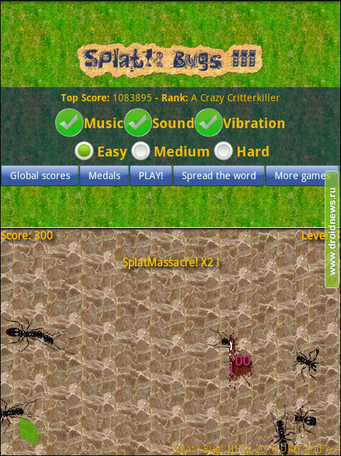Splat!: Bugs 3 - санэпидемстанцию вызывали?