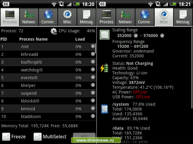 OS Monitor - cледим за тем, что делает система