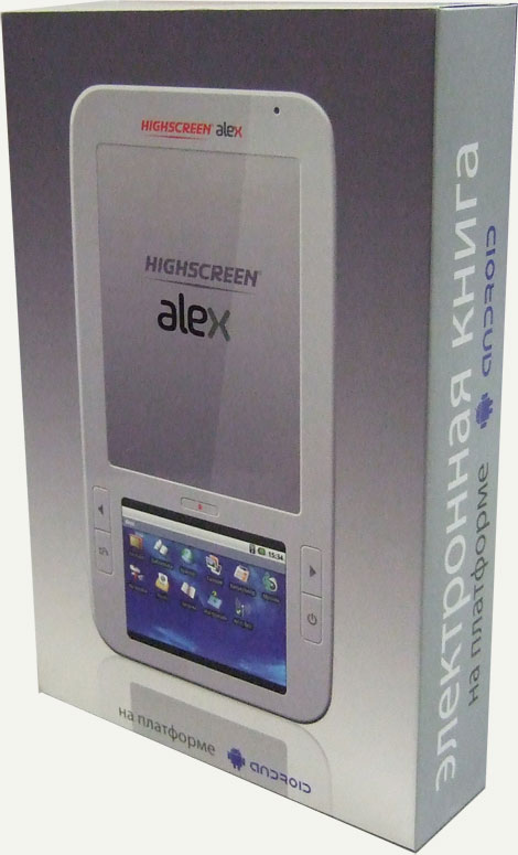 Подробный обзор электронной книги Highscreen Alex