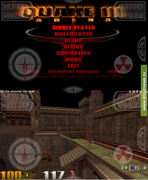 Quake 3 Droid - лучший порт Quake 3