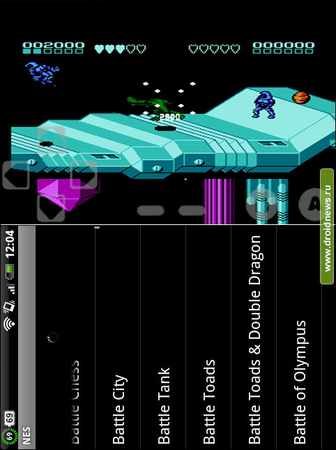DroidEmuLite & Rom Gripper - вспоминаем детство: приставочные игры на Android