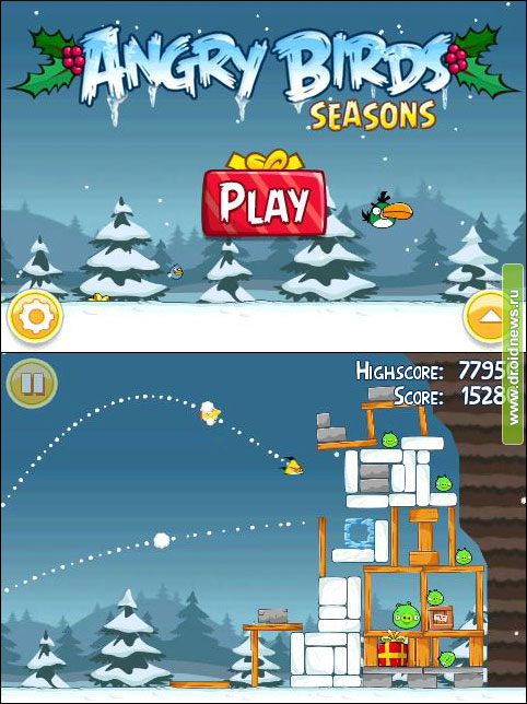 Angry Birds Seasons - легендарное продолжение