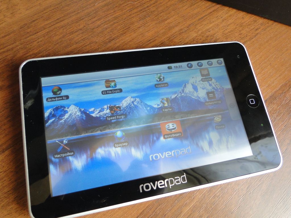 RoverPad 3WT70 - семидюймовый планшетник от Rover Computers