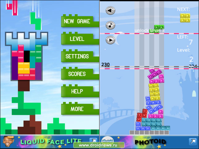 Falling Blocks - адский тетрис под Android