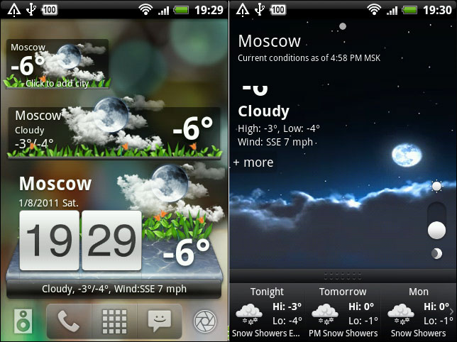 Go Weather - карманный прогноз погоды