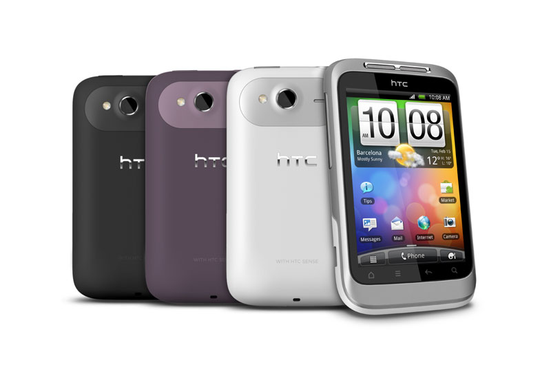 HTC Wildfire S уже на полках магазинов