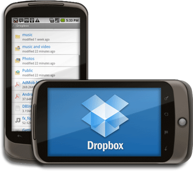 Dropbox начинает сотрудничество с производителями Android-девайсов