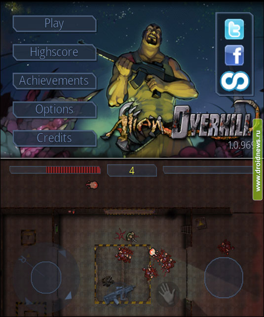 Alien Overkill - очередной Crimson Land на Android