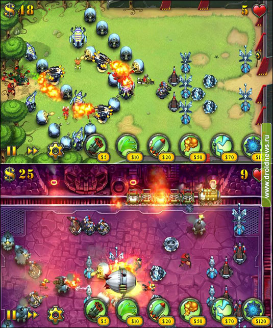 FieldRunners - не пропусти пушечное мясо!