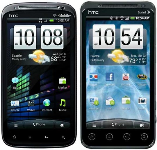 HTC Evo 3D и HTC Sensation получили временный рут