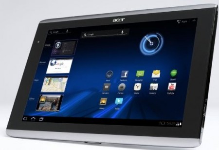 Планшет Acer ICONIA TAB A100  поступит в продажу в России в сентябре 2011 года