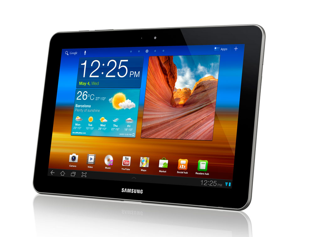 Начало продаж планшета Samsung Galaxy Tab 10.1   на российском рынке
