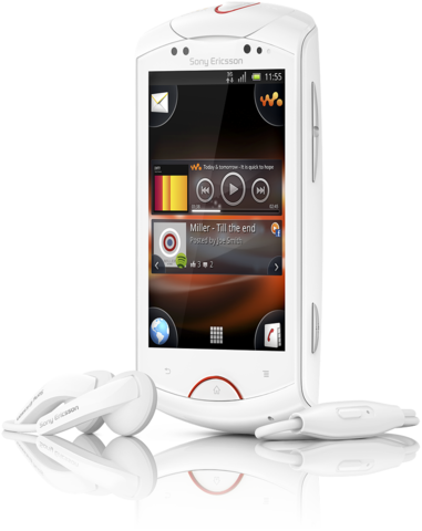 Sony Ericsson представляет новый смартфон - Live with Walkman