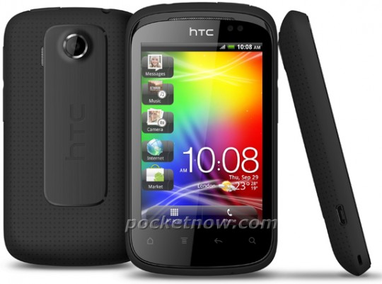 HTC Explorer - свежий бюджетник от HTC