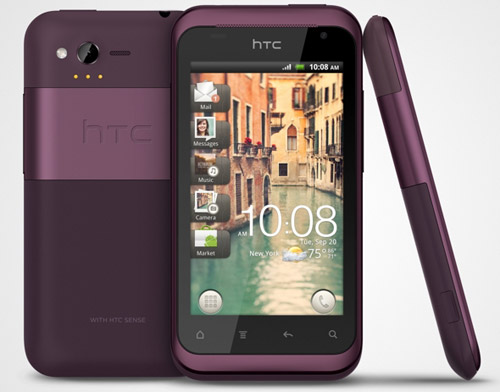 HTC представляет новый элегантный телефон HTC Rhyme