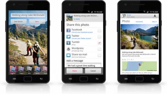 Официальное приложение Flickr от Yahoo