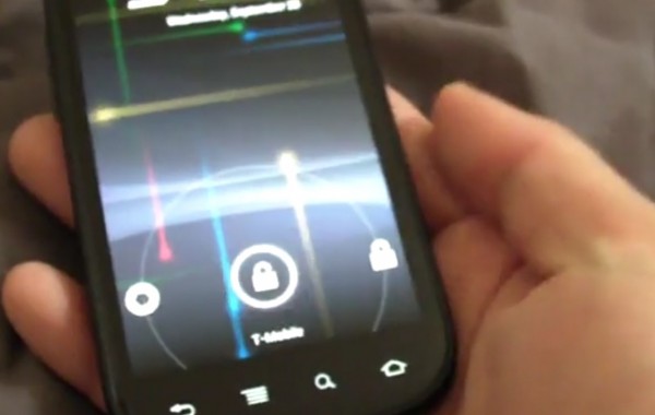 Android Ice Cream Sandwich засветился на видео