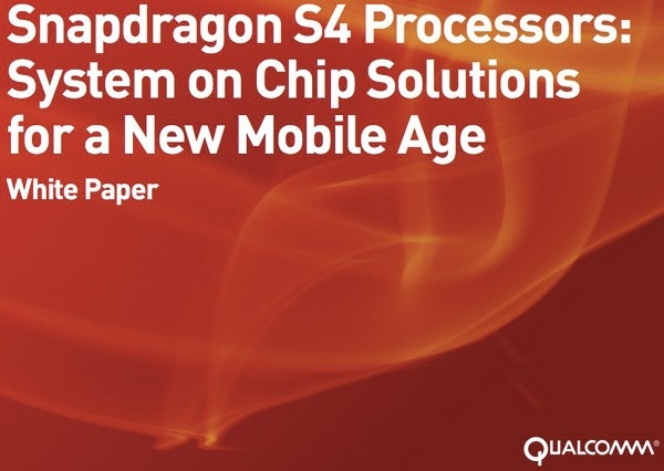 Новые чипы от Qualcomm - Snapdragon S4 SoC