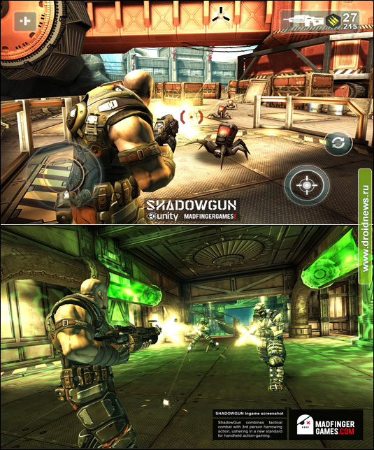 Shadowgun - новая эра action-шутеров на Android