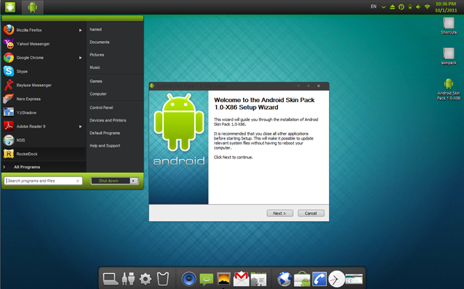 Превращаем Windows 7 в Android