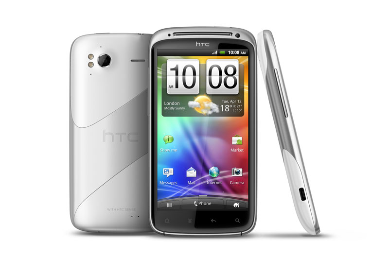 HTC Sensation появится в белом цвете