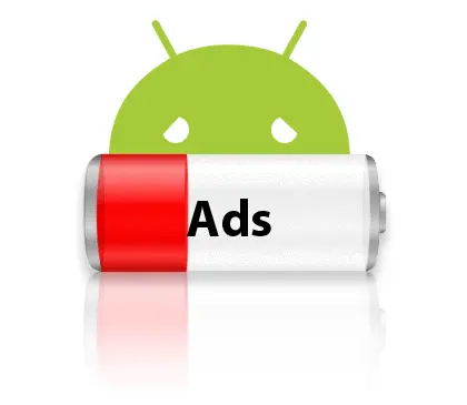 Реклама в Android приложениях дает дополнительный расход аккумулятора