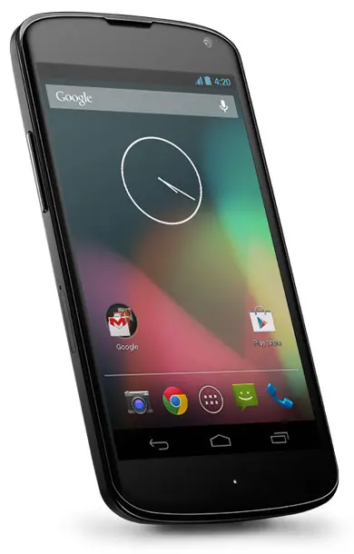LG и Google анонсируют смартфон Nexus 4
